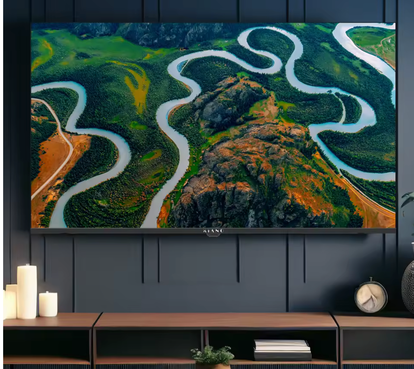 Led-Fernseher Kiano Elegance TV 32" HD Ready Black