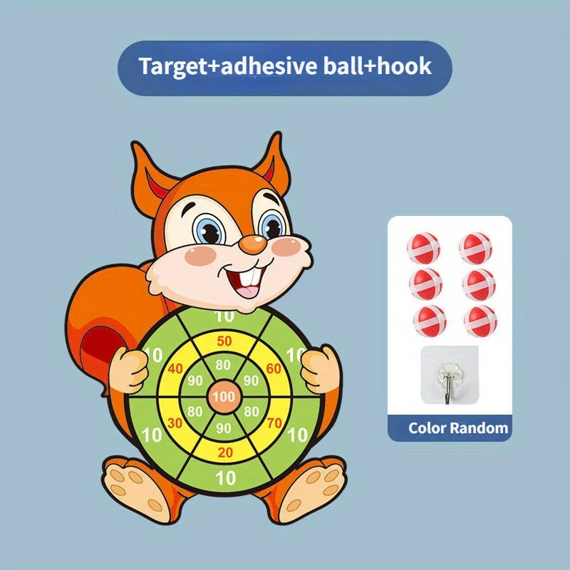 Lernspiele Dartscheibe Kinderspielzeug Stickey Ball Dart Indoor Sports Kind Montessori Spiele Für Kinder Geschenke Babyspielzeug
