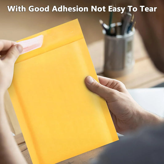 Kraft bubble mailers – Self-adhesive & padded