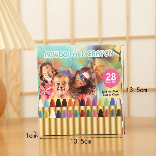 Face Paint Crayons Set 28 oder 36 Stück