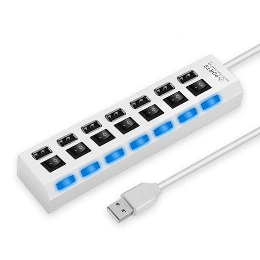 USB-2.0-Hub mit 4 oder 7 Ports