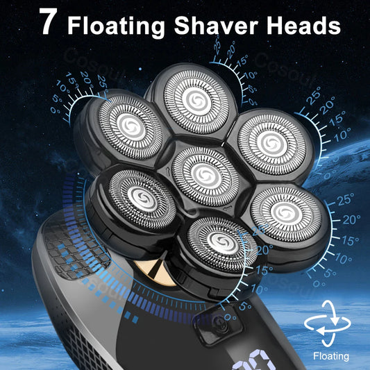 7D Electric Shaver – 5-in-1 Multifunktionsrasierer für Männer