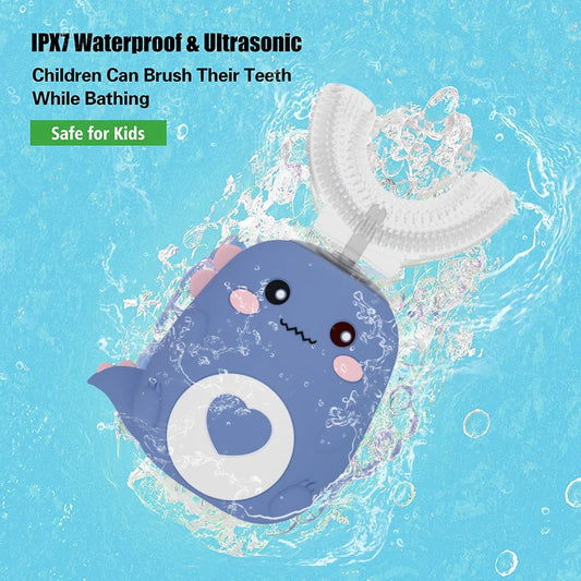 Kinder U förmige elektrische Zahnbürste aus Silikon