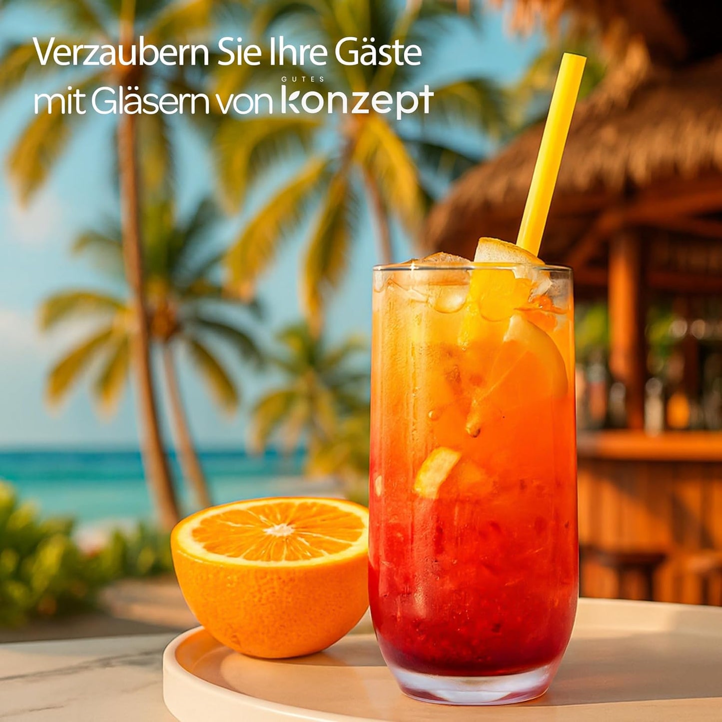 KONZEPT Gläser Set 12-Teilig, Transparente 400Ml