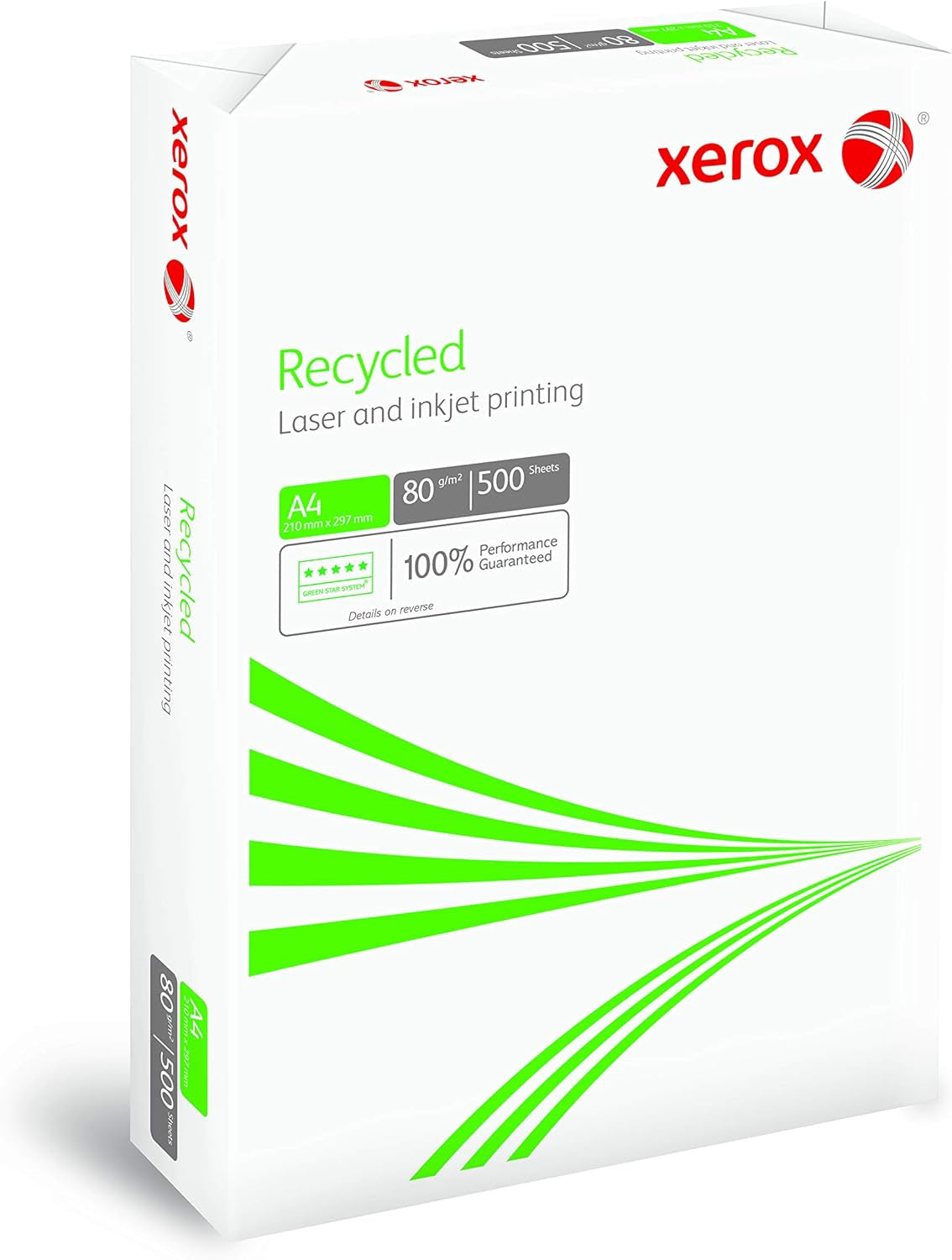 48 Kartons, 240 Pakete, 120.000 BlattISO 70, A4 80 G/M² - Kopierpapier Für Laserdrucker Und Kopierer - Aus 100 Prozent Altpapier