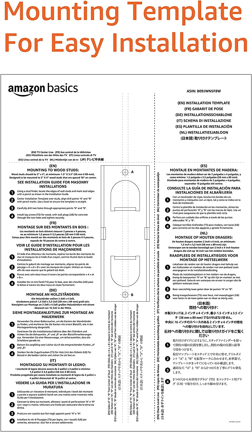 Tv-Wandhalterung Mit Voller Bewegung, Für 30.5 - 101.6 Cm Fernseher