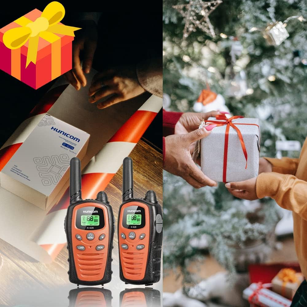 Walkie Talkies Für Erwachsene Mit Großer Reichweite - PMR, VOX Freisprecheinrichtung Mit Taschenlampe Led-Hintergrundbeleuchtung