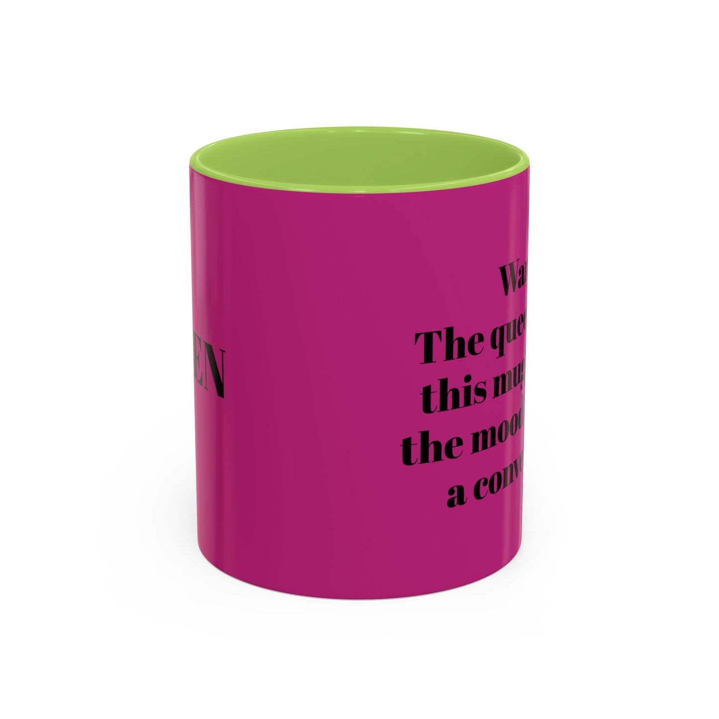 RACAVO - QUEENS MUG Left Hand