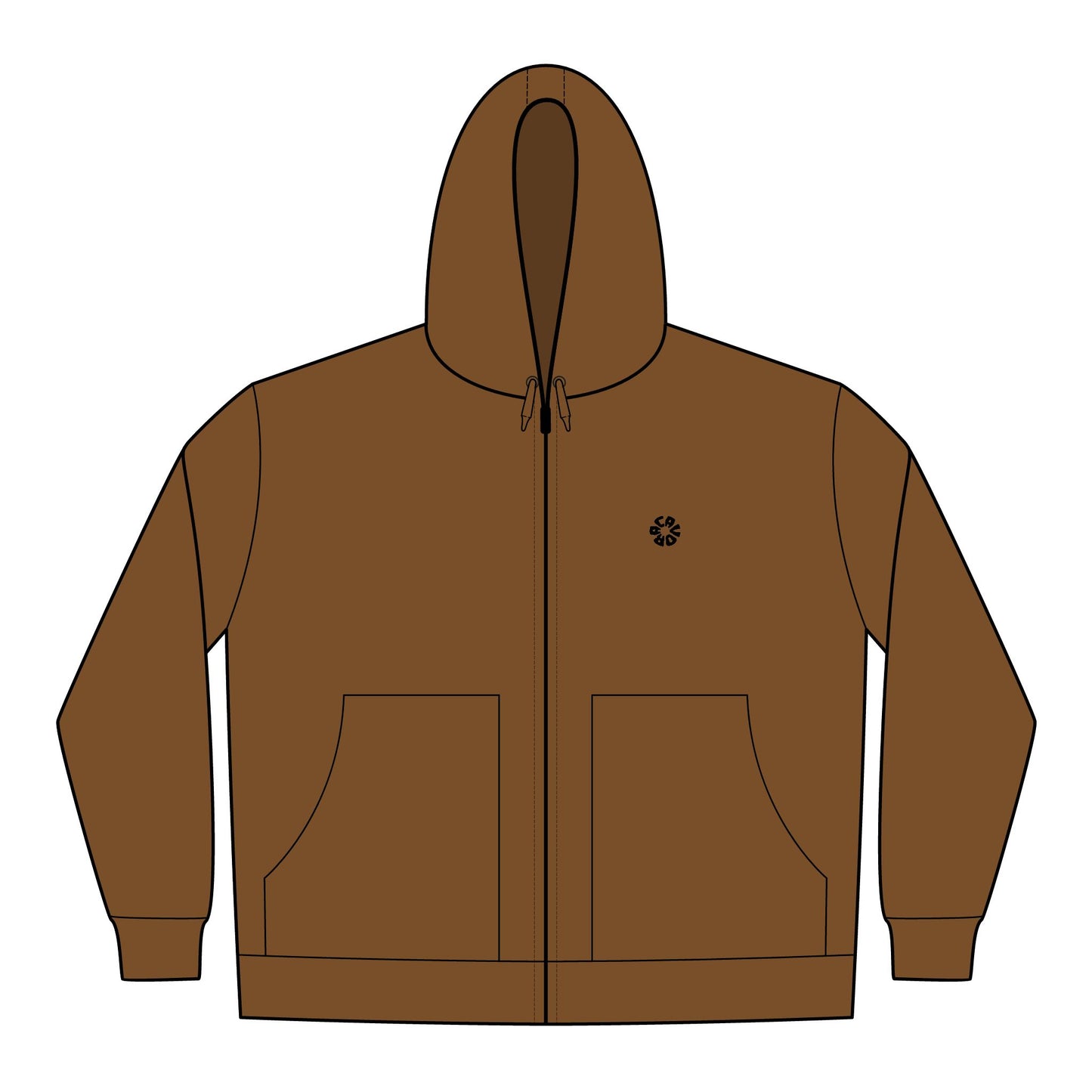 Men's Duck Cloth Hooded Work Jacket
