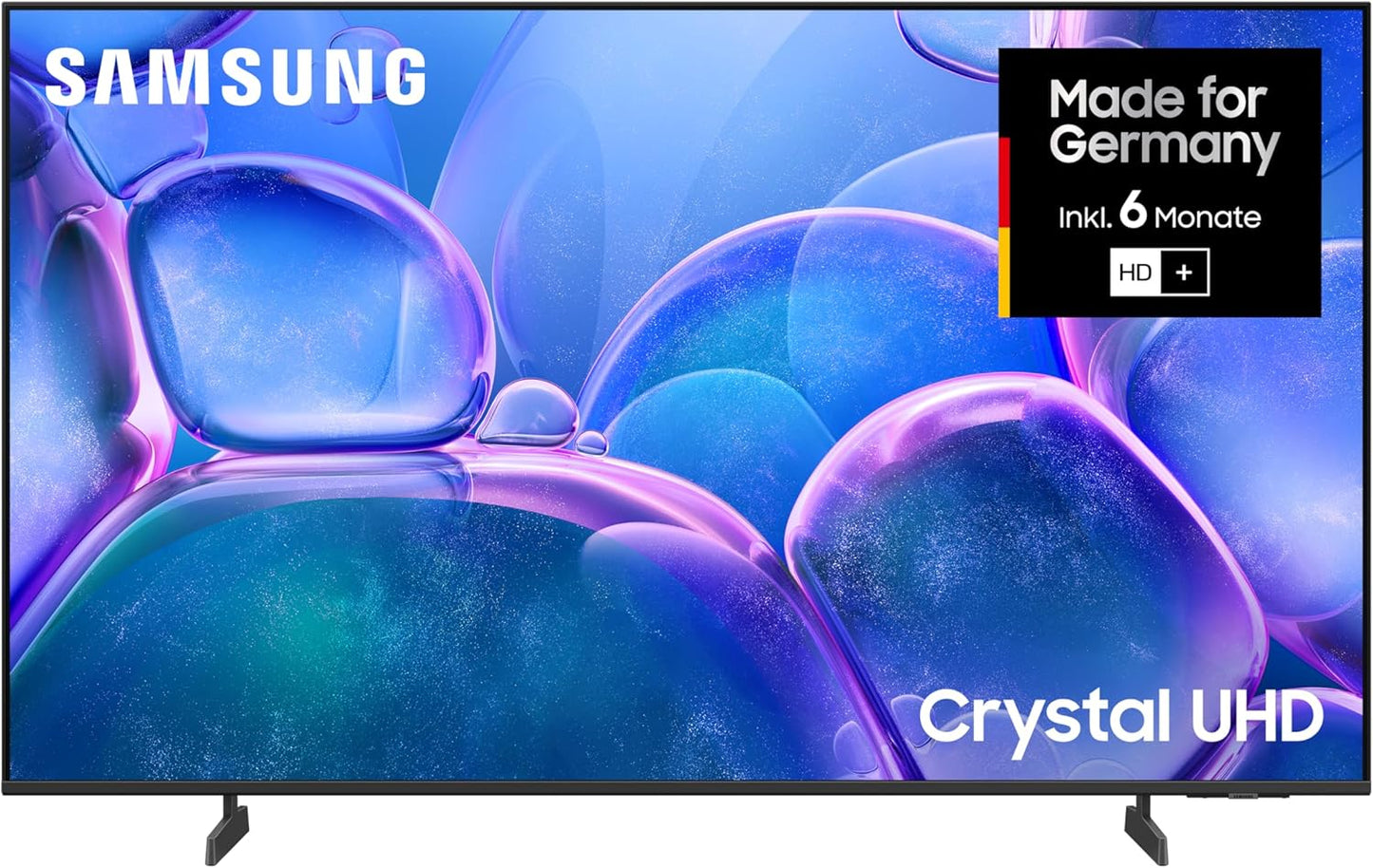 Samsung Crystal UHD 4K U7099F 50 Zoll (125 Cm) LED Fernseher, Crystal Prozessor 4K, Metalstream Design, Smartthings, Knox Security, Gaming Hub, AI Upscaling, Kostenlose Inhalte, Smart AI TV
