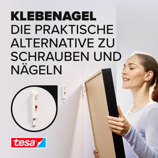 Tesa Verstellbarer Klebenagel (Für Tapeten Und Putz 1 Kg)
