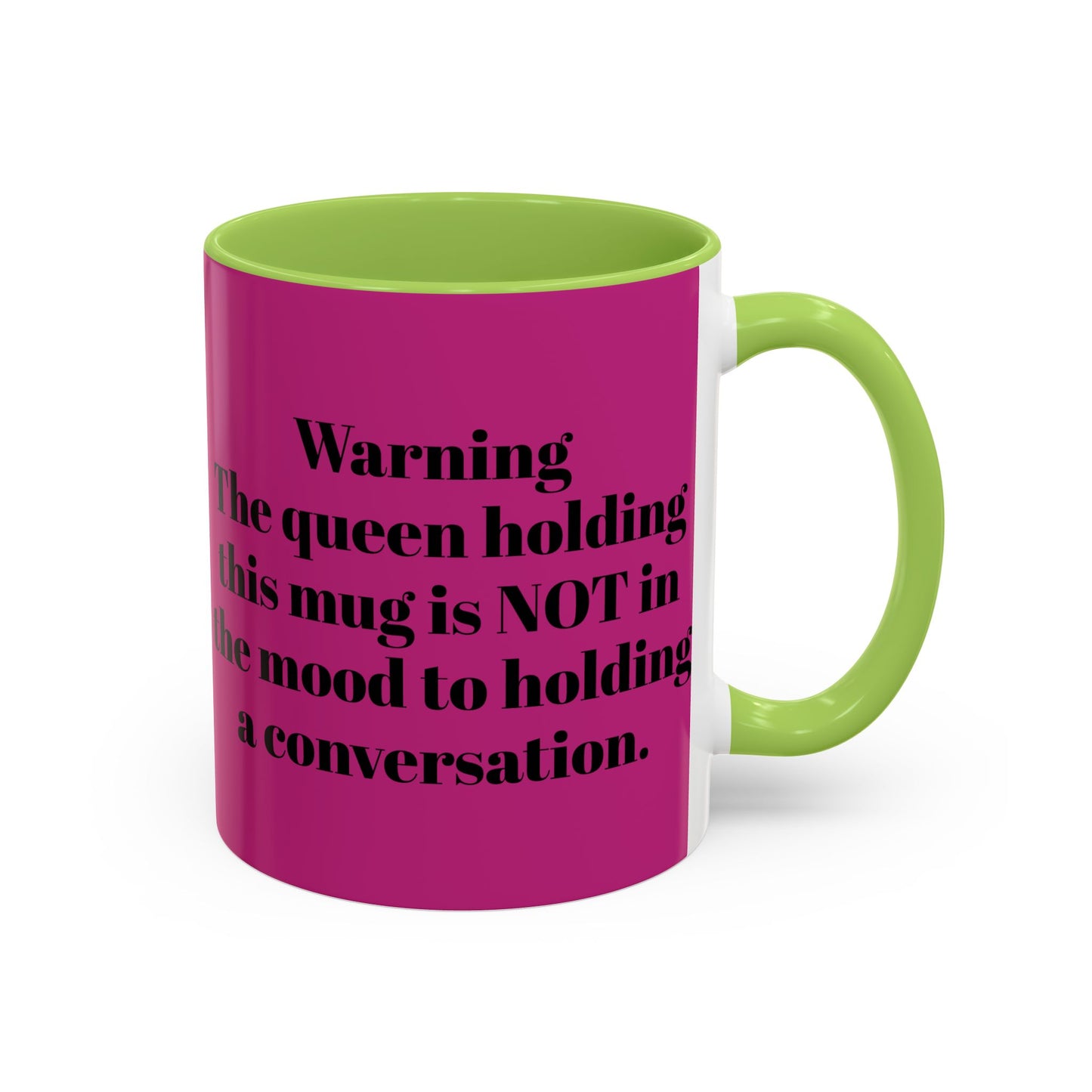 RACAVO - QUEENS MUG Left Hand