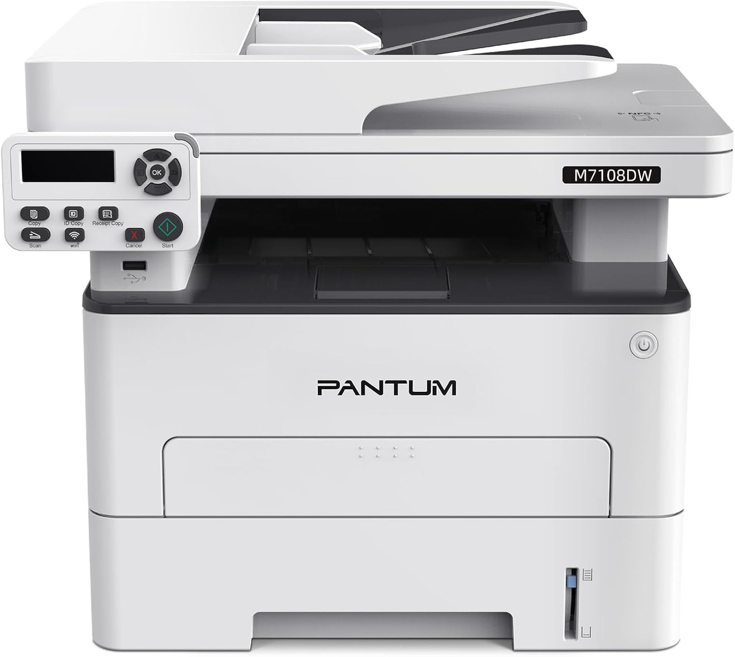 PANTUM M7108DW Laserdrucker Multifunktionsgerät, Drucker Scanner Kopierer, Wlan/Usb/Ethernet