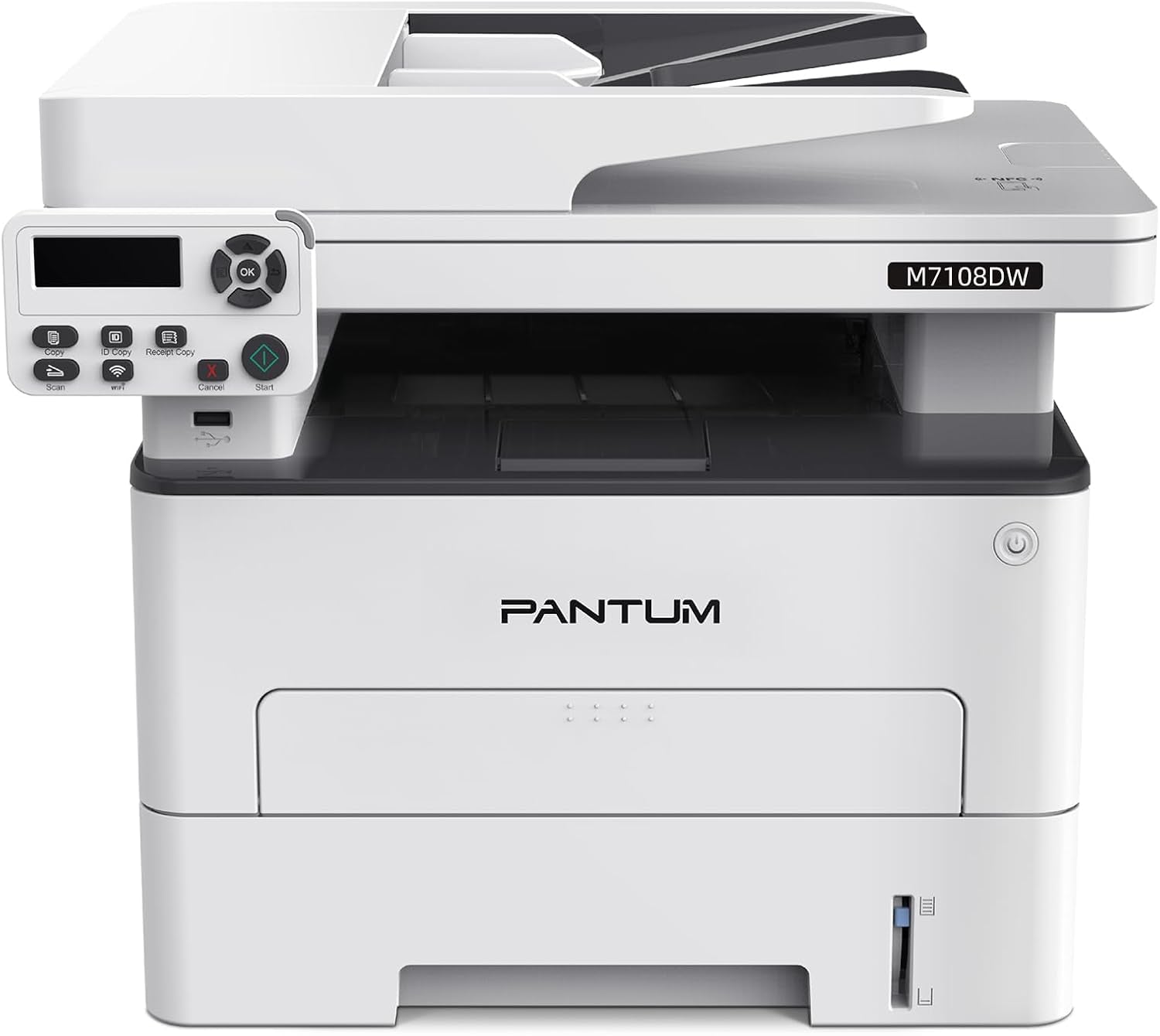 PANTUM M7108DW Laserdrucker Multifunktionsgerät, Drucker Scanner Kopierer, Wlan/Usb/Ethernet