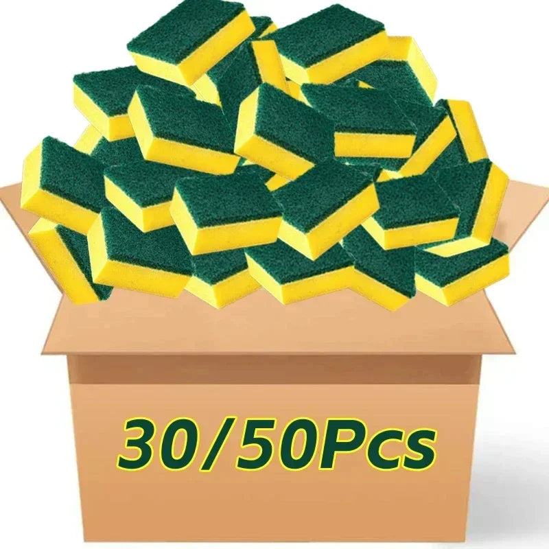 Hoch Saugfähiger Doppelseitiger Schwamm, Magischer Reinigungstopf, Rostschwamm, Reinigungsbürste, Küchenreinigungswerkzeug