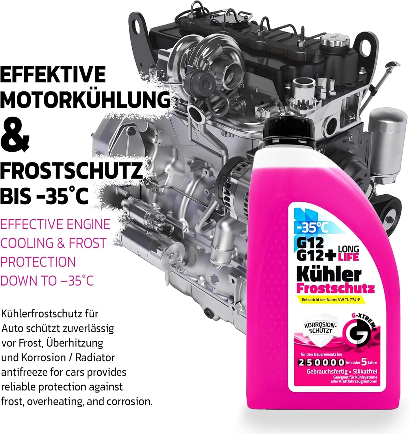 Gamix Kühlerfrostschutz G12/G12+