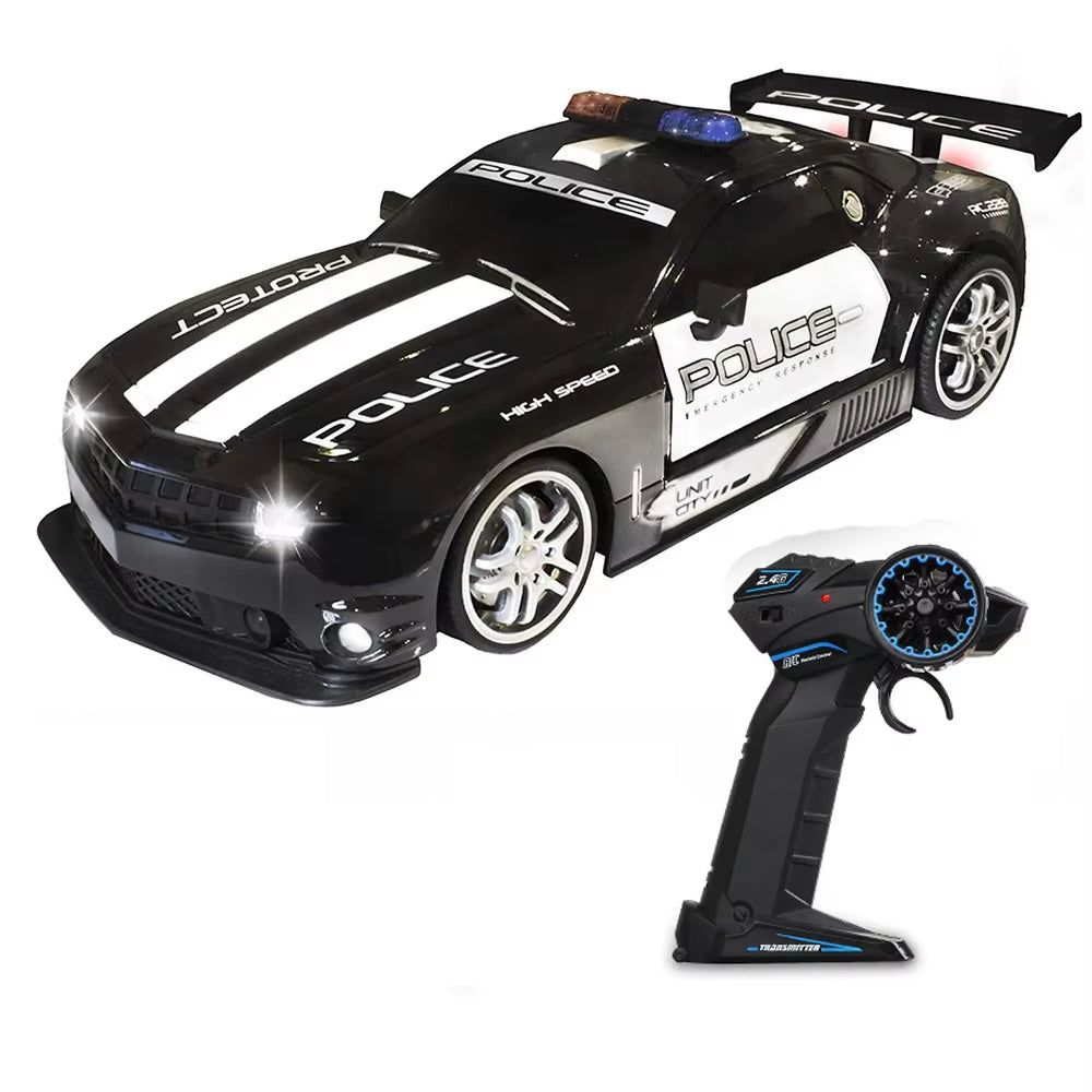 1/12 Große 2,4 Ghz Super Schnelle Polizei RC Auto Ferngesteuerte Autos