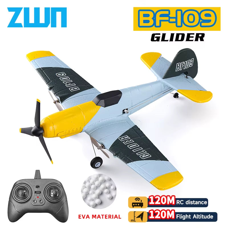 RC Flugzeug BF109 Professionelle 2,4G Radio Fernbedienung Flugzeug