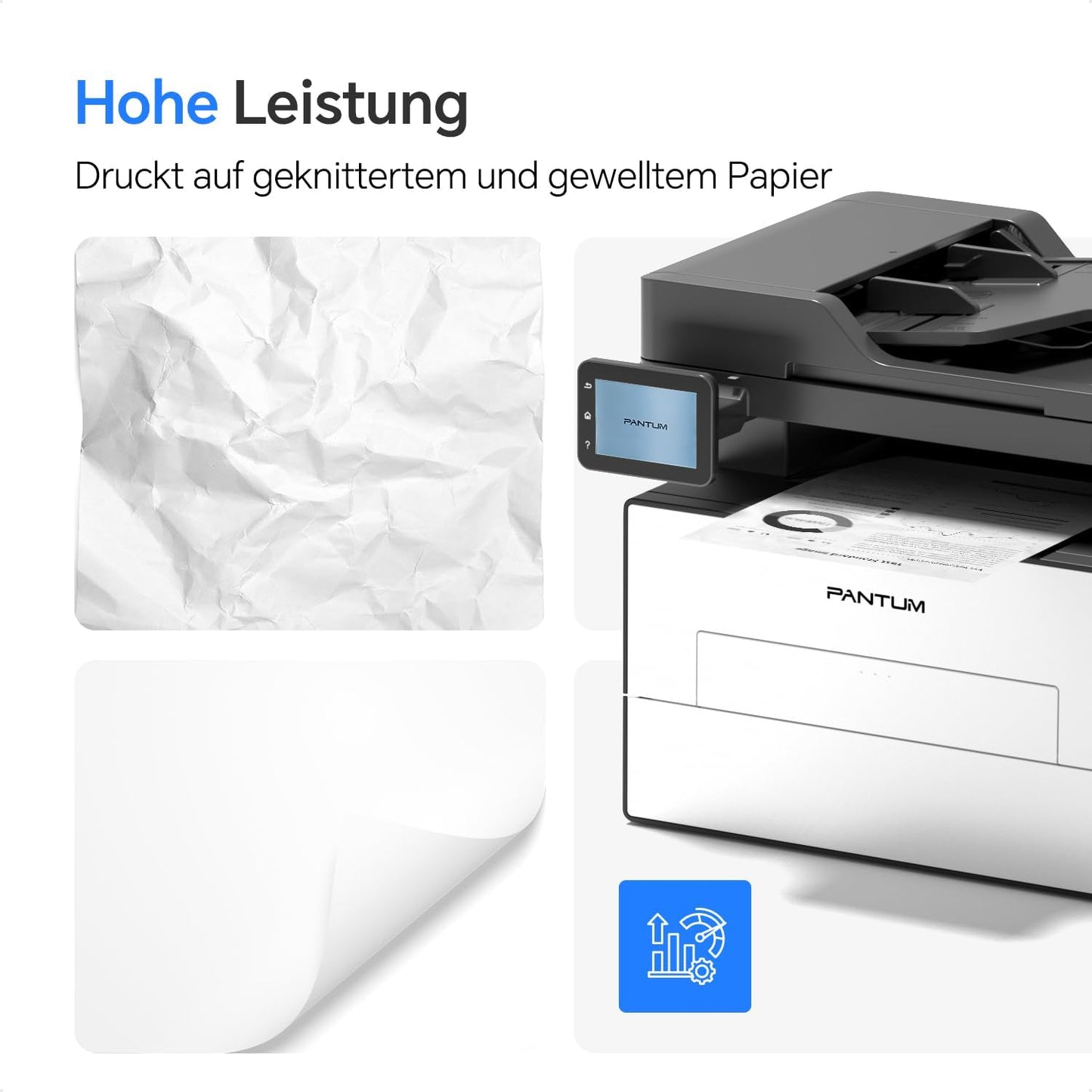 PANTUM BM4309ADW Multifunktionsdrucker Laserdrucker Schwarz Weiss