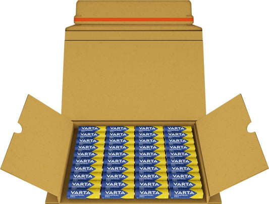 VARTA Batterien AA, Industrial Pro, Alkaline Batterie, 1,5V, Vorratspack in Umweltschonender Verpackung, Made in Germany [Exklusiv Bei Amazon] 40 Stück( 1Er Pack)