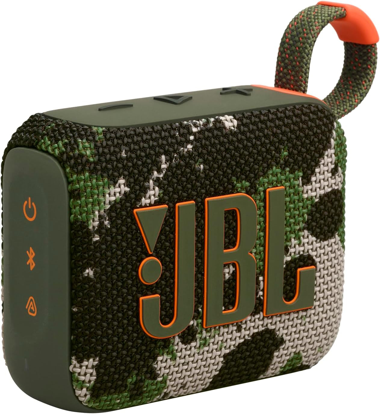 JBL Go 4 - Camouflage – Tragbare Bluetooth-Lautsprecher-Box Mit JBL Pro Sound, Tiefem Bass Und Playtime-Boost-Funktion – Wasserfest Und Staubfest – 7 H Laufzeit