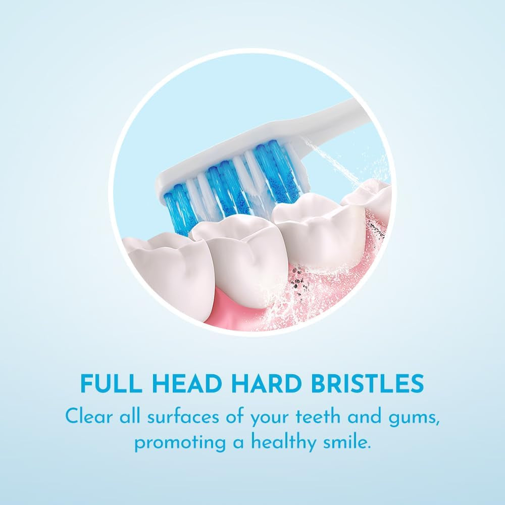 Essential Care Interdentalzahnbürste – 8Er Pack | Mittelharte Zahnbürsten Mit Vollkopf, Ergonomischer Griff, Für Die Tägliche Zahnschmelzpflege