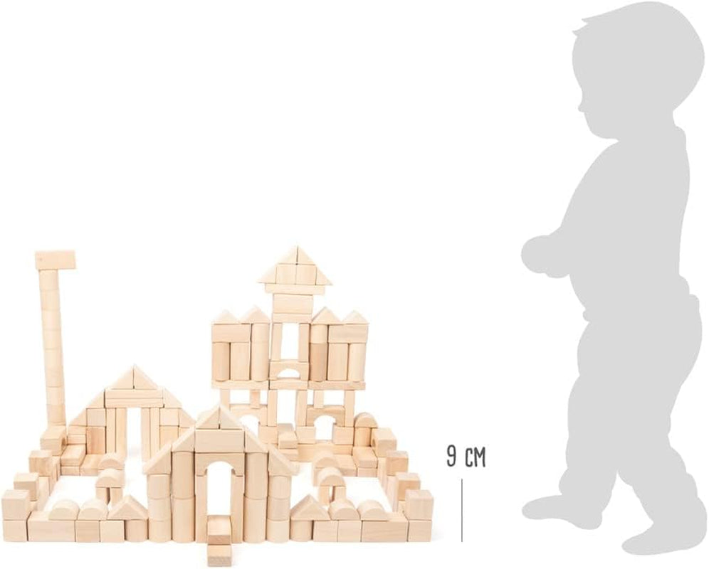 Small Foot Bauklötze Aus Holz, Set Mit 200 Teilen