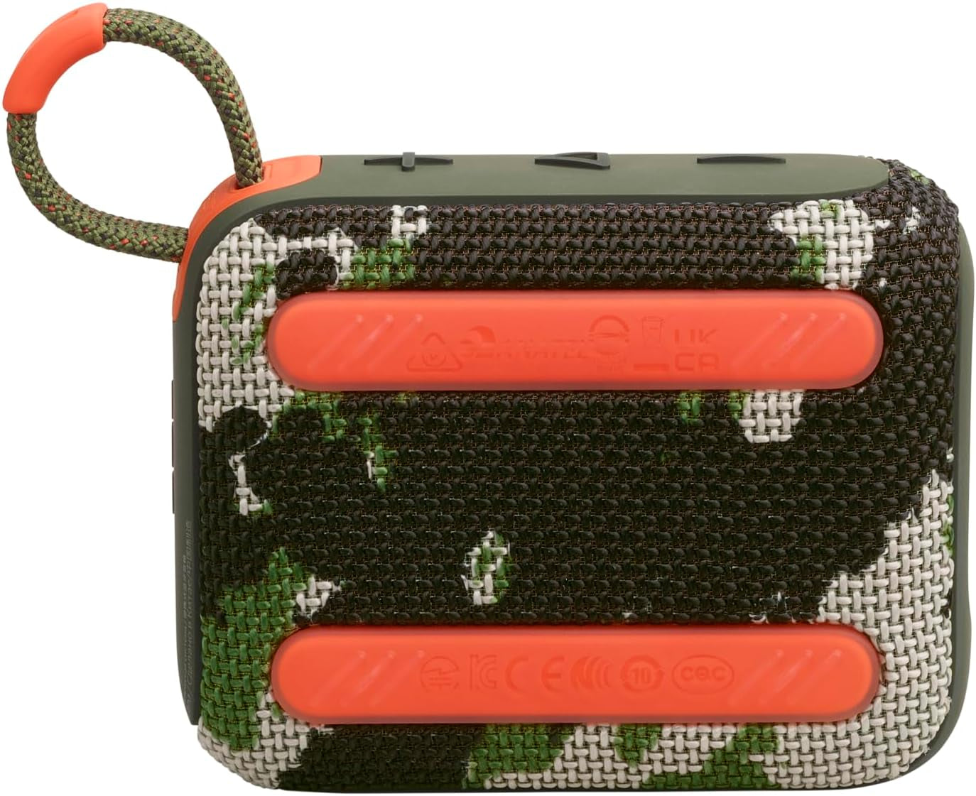 JBL Go 4 - Camouflage – Tragbare Bluetooth-Lautsprecher-Box Mit JBL Pro Sound, Tiefem Bass Und Playtime-Boost-Funktion – Wasserfest Und Staubfest – 7 H Laufzeit