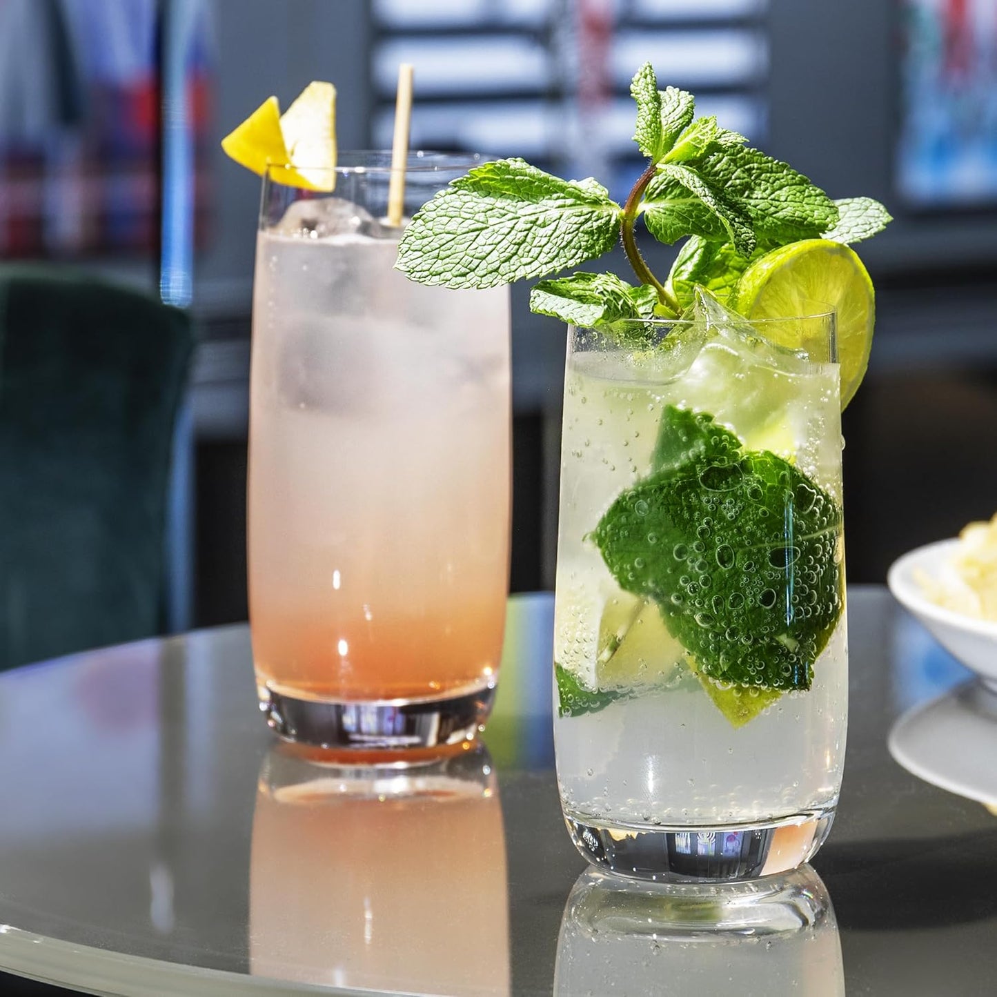 Stölzle Lausitz Longdrinkgläser Weinland 6Er-Set 390 Ml – Elegante Allroundgläser Ideal Für Cocktails, Drinks, Wasser & Säfte – Hochwertige Wassergläser Aus Kristallglas – Spülmaschinen- & Stoßfest