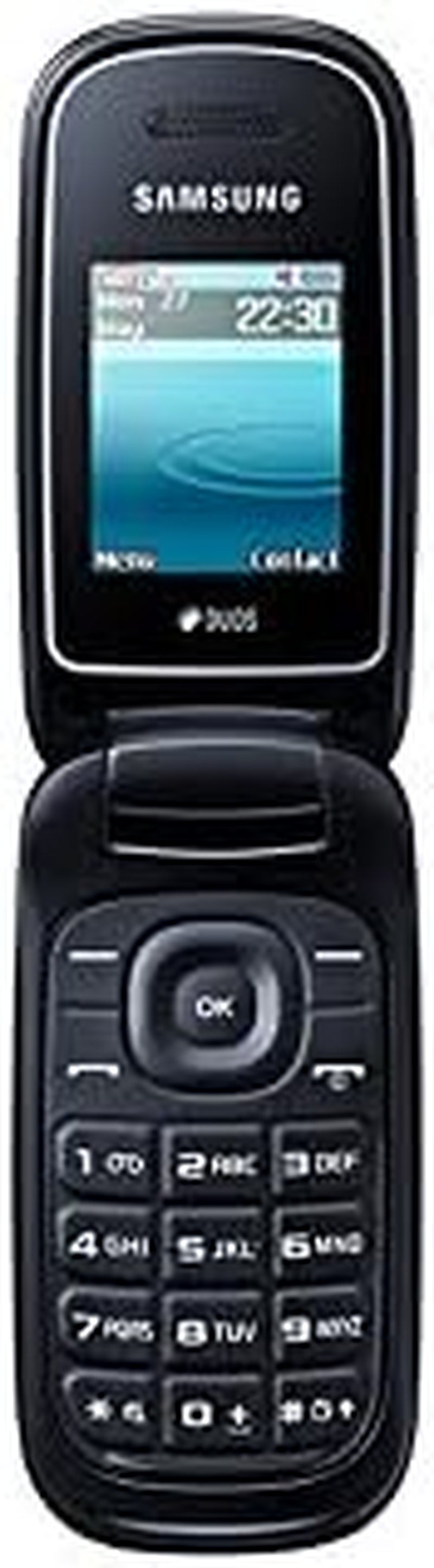 Samsung E1272 - Mobile Phone, Black