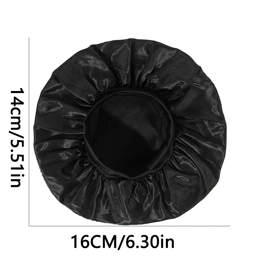 Satin Night Hair Cap – Soft sleeping cap for well-groomed, protected hair