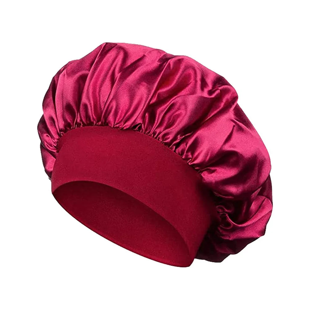 Satin Night Hair Cap – Soft sleeping cap for well-groomed, protected hair