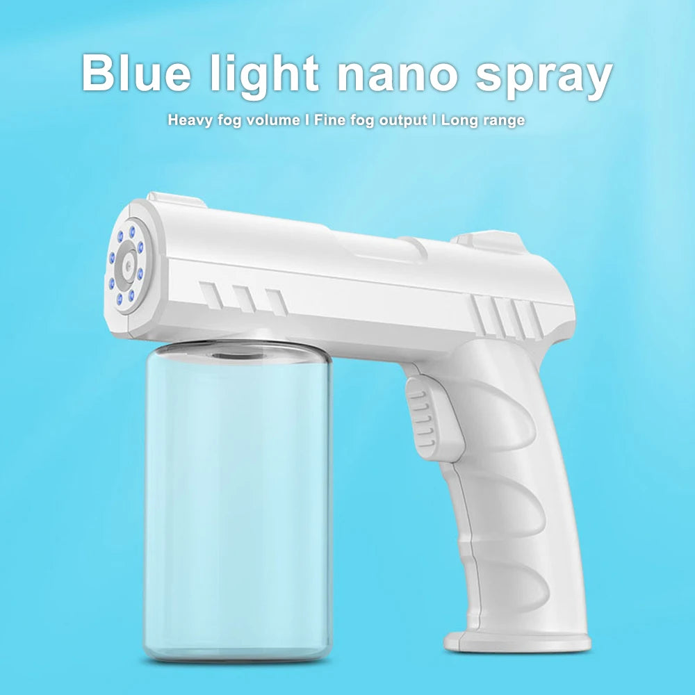 280ml Nano Blue Light Sprayer – Wireless, USB Rechargeable, Ideal for Barbers, Aftershaves