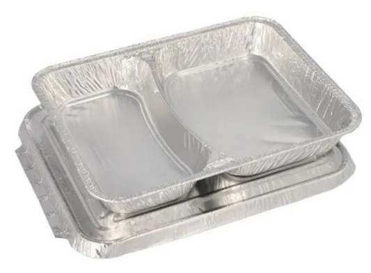 Aluschale 2-teilig mit Deckel 300 Stück