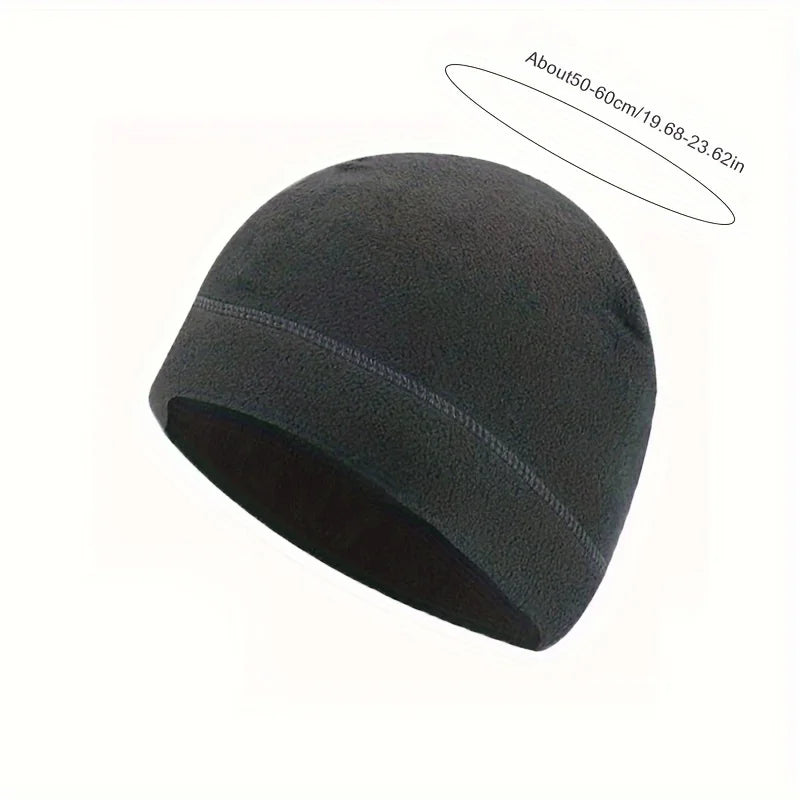Winddichte Fleece-Beanie für Damen und Herren