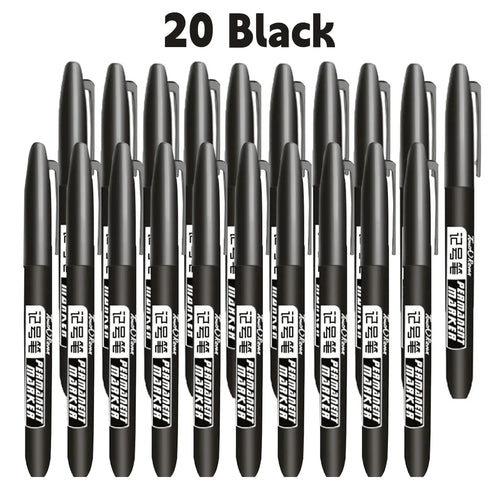 Permanent Marker Set – 6 pieces