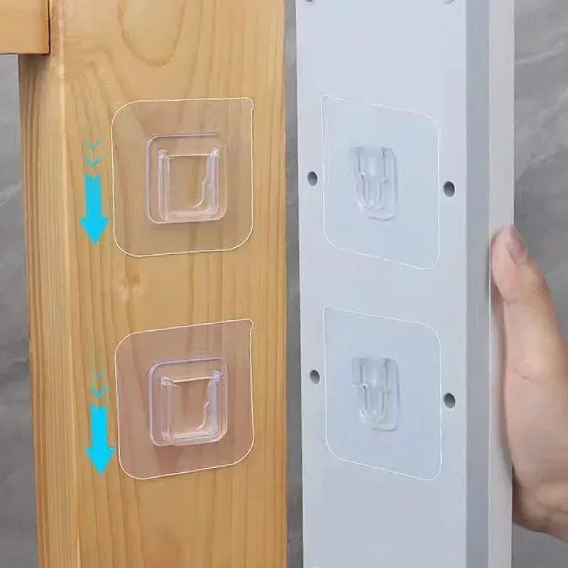 Doppelseitige selbstklebende Wandhaken