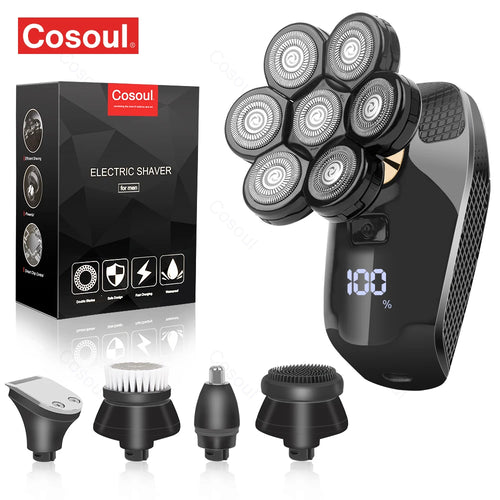 7D Electric Shaver – 5-in-1 Multifunktionsrasierer für Männer