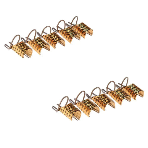 10er Wiederverwendbare Aluminium Nail-Extension Formen