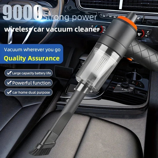 Cordless car vacuum cleaner with high-performance suction power 