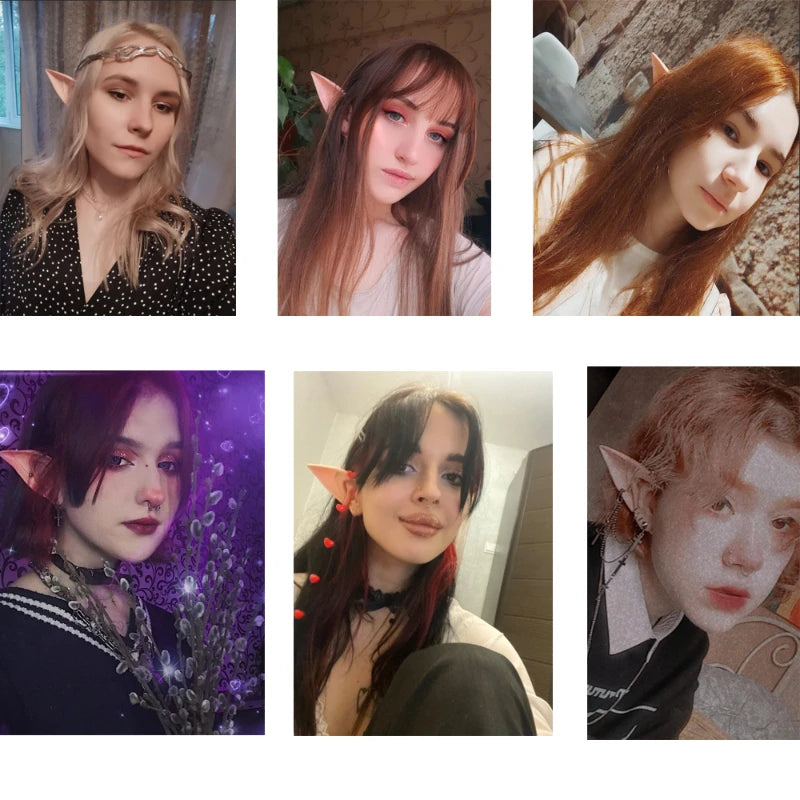 Latex Elf Ohren Kostüm Zubehör 1 Paar