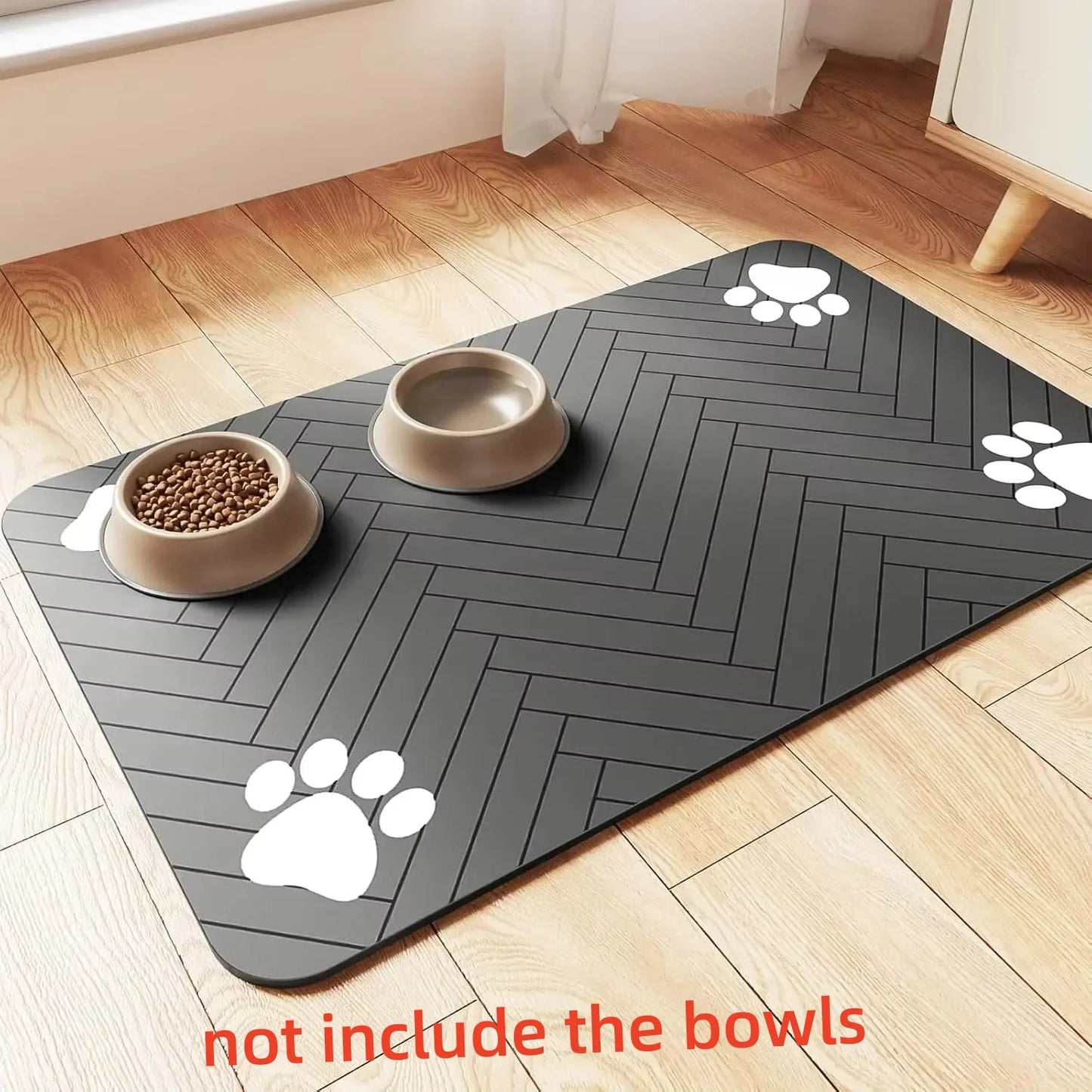 Waterproof feeding mat for dogs &amp; cats (absorbent) 