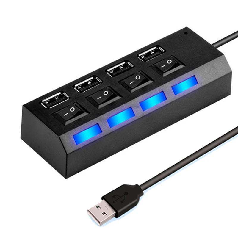 USB-2.0-Hub mit 4 oder 7 Ports