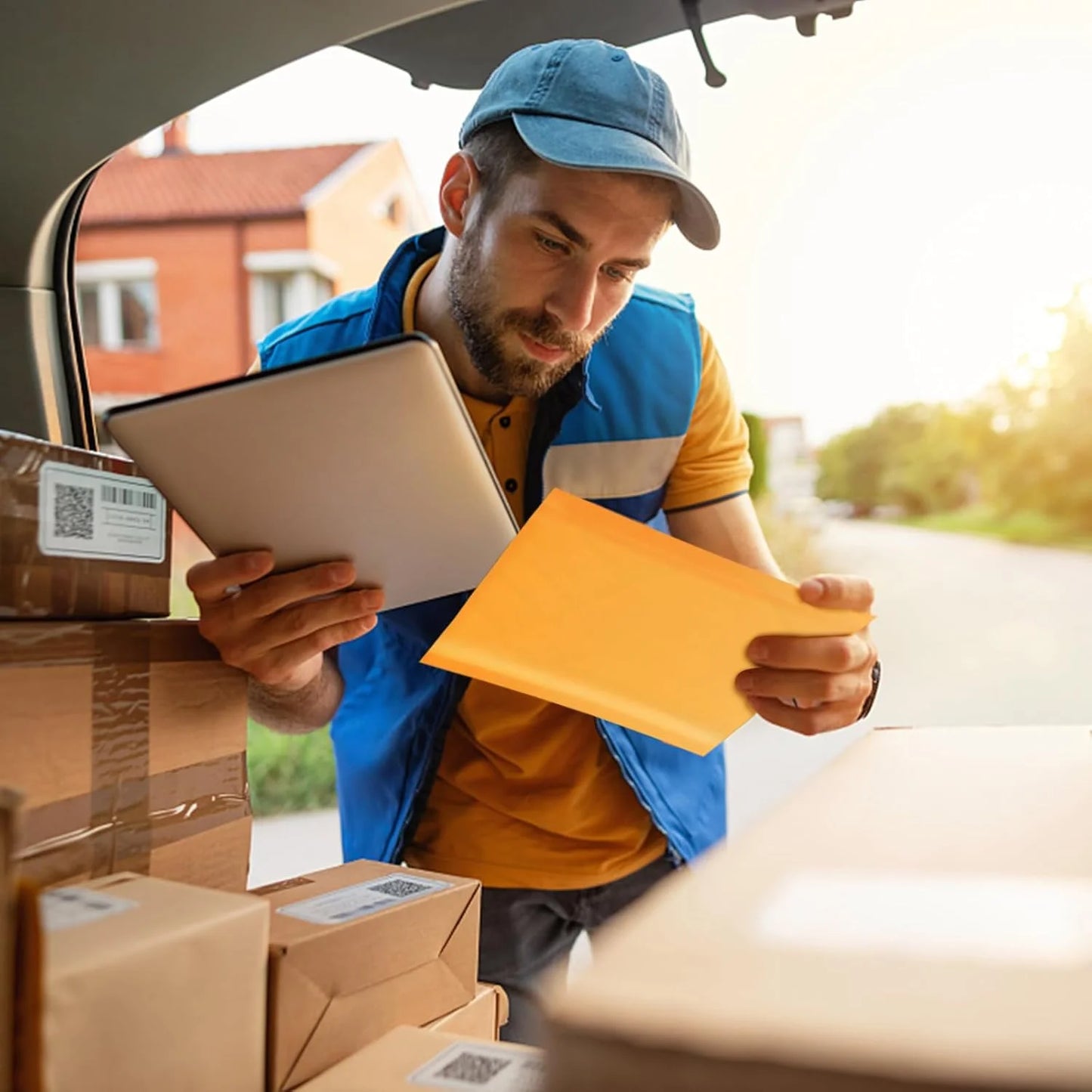 Kraft bubble mailers – Self-adhesive &amp; padded