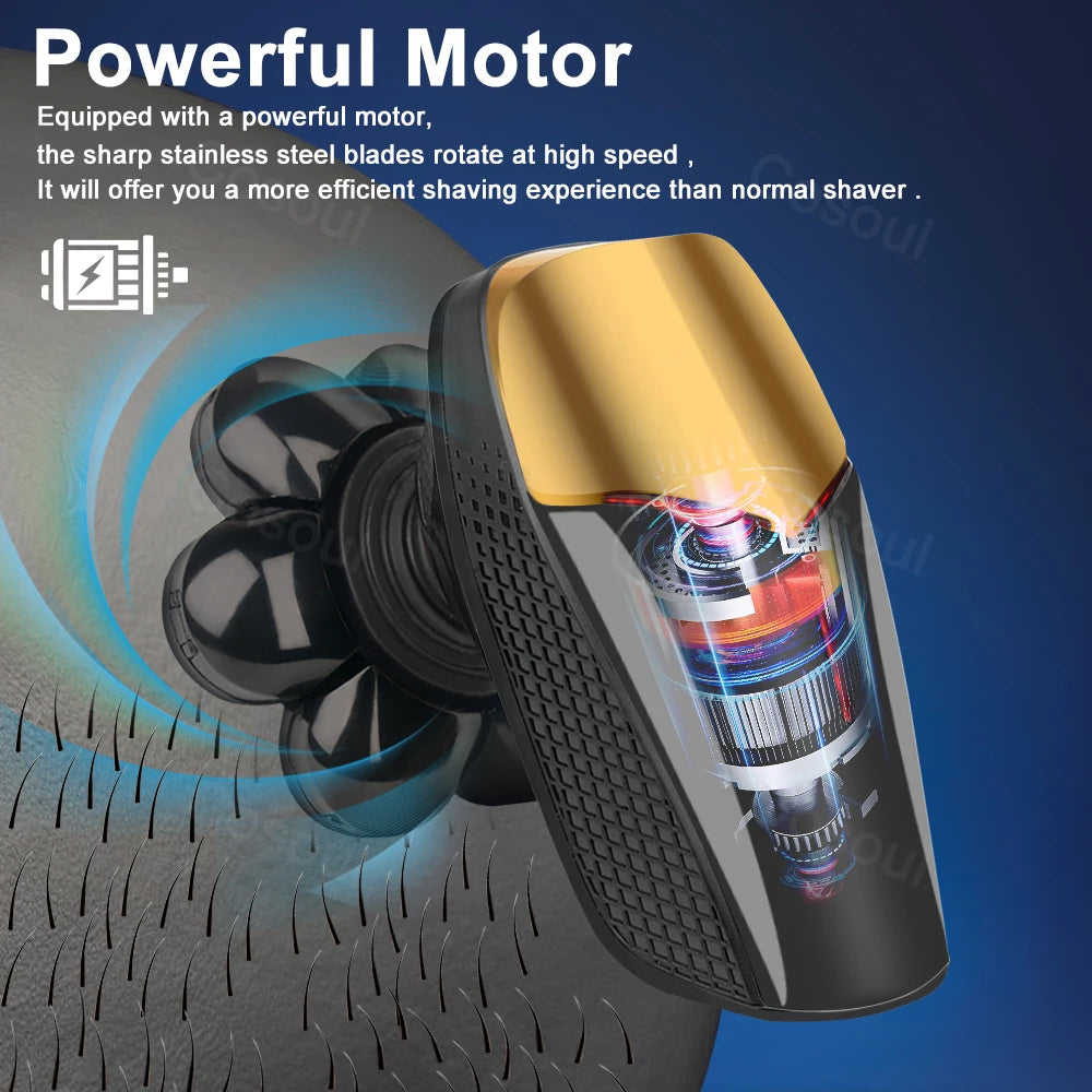 7D Electric Shaver – 5-in-1 Multifunktionsrasierer für Männer