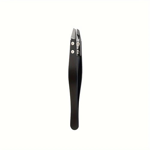 Zirconia ceramic tweezers – stainless steel tip 
