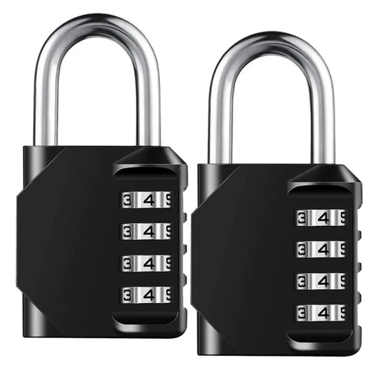 4-digit combination lock made of metal 
