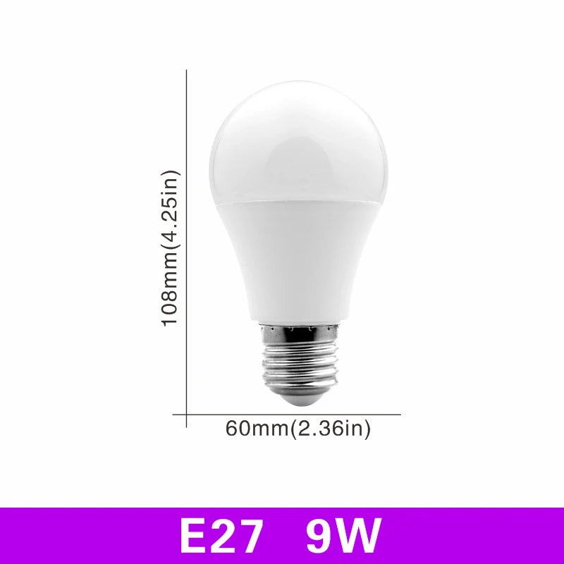 E27 E14 Led-Birne 20 W 18 W 15 W 12 W 9 W 6 W 3 W Lampada Led-Licht AC 220 V-240 V Bombilla Strahler Beleuchtung Kalt-/Warmweiß-Lampe