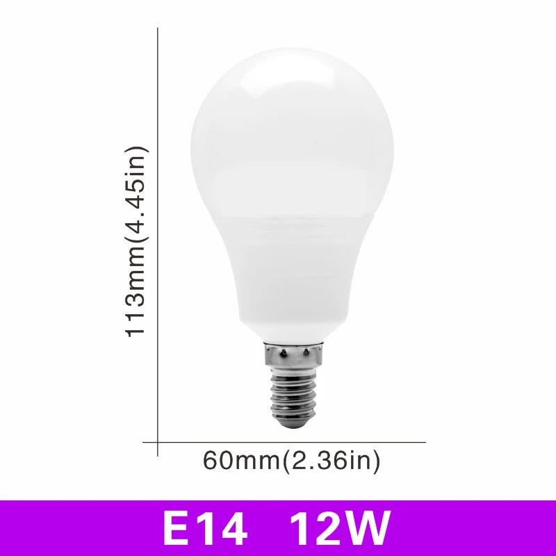 E27 E14 Led-Birne 20 W 18 W 15 W 12 W 9 W 6 W 3 W Lampada Led-Licht AC 220 V-240 V Bombilla Strahler Beleuchtung Kalt-/Warmweiß-Lampe