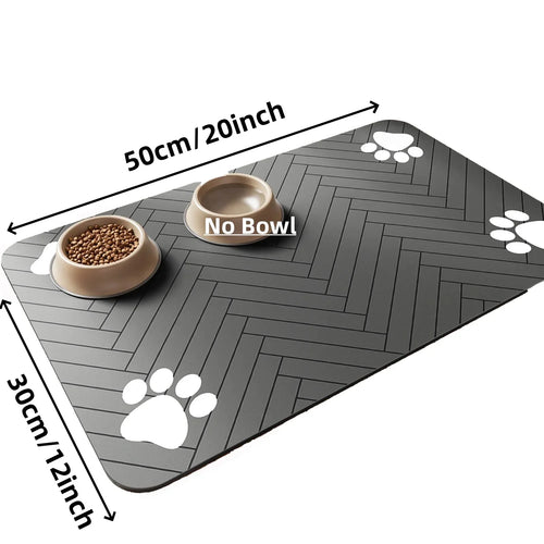 Waterproof feeding mat for dogs &amp; cats (absorbent) 
